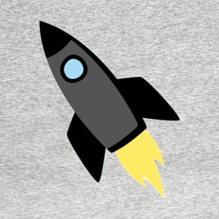 Rocket ship space pattern T-Shirt